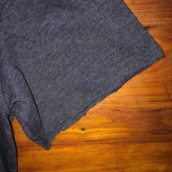 NIRVANA Crop Top T-Shirt Black & Neon Tie Dye Smiley Face XS - Picture 4 of 4